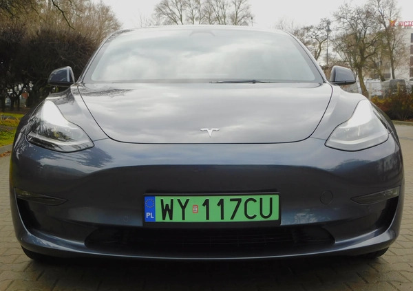 Tesla Model 3 cena 169900 przebieg: 18000, rok produkcji 2022 z Zduny małe 137
